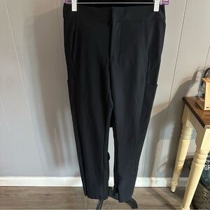Athleta Black Dress Pants with Relaxed Fit